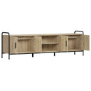 TV-skab 167,5 x 33 x 50 cm Sonoma-eg Konstrueret træ