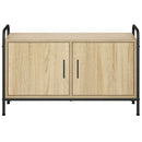 TV-skab 79,5 x 33 x 50 cm Sonoma-eg Konstrueret træ