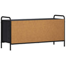 TV-skab 79,5 x 33 x 50 cm Sort eg Konstrueret træ