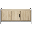 TV-skab 79,5 x 33 x 50 cm Sonoma-eg Konstrueret træ