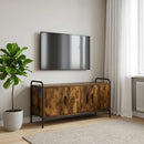 TV-skab 79,5 x 33 x 50 cm Røget eg Konstrueret træ