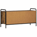 TV-skab 79,5 x 33 x 50 cm Røget eg Konstrueret træ