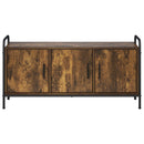 TV-skab 79,5 x 33 x 50 cm Røget eg Konstrueret træ