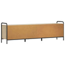 TV-skab 146 x 33 x 50 cm Sonoma-eg Konstrueret træ