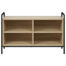 TV-skab 140 x 39,5 x 50 cm Sonoma-eg Konstrueret træ