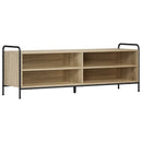 TV-skab 140 x 39,5 x 50 cm Sonoma-eg Konstrueret træ