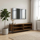 TV-skab 140 x 39,5 x 50 cm Røget eg Konstrueret træ