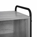 TV-skab 140 x 39,5 x 50 cm Grå Sonoma Konstrueret træ