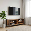 TV-skab 140 x 39,5 x 50 cm Gammelt træ Konstrueret træ