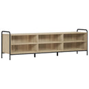 TV-skab 140 x 39,5 x 50 cm Sonoma-eg Konstrueret træ