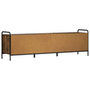 TV-skab 140 x 39,5 x 50 cm Røget eg Konstrueret træ