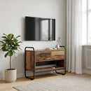 TV-skab 60 x 30 x 50 cm Gammelt træ Konstrueret træ