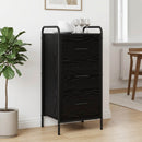 Sideboard Sort eg 97 x 33 x 81 cm Konstrueret træ