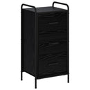 Sideboard Sort eg 97 x 33 x 81 cm Konstrueret træ