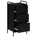 Sideboard Sort eg 97 x 33 x 81 cm Konstrueret træ