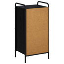 Sideboard Sort eg 97 x 33 x 81 cm Konstrueret træ