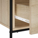 Sideboard Sonoma-eg 97 x 33 x 81 cm Konstrueret træ