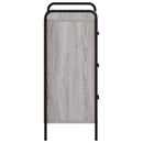 Sideboard Grå Sonoma 97 x 33 x 81 cm Konstrueret træ