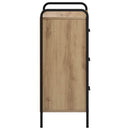 Sideboard Artisan-eg 97 x 33 x 81 cm Konstrueret træ