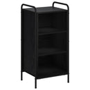 Sideboard Sort eg 97 x 33 x 81 cm Konstrueret træ