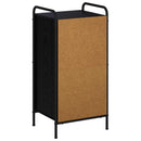 Sideboard Sort eg 97 x 33 x 81 cm Konstrueret træ