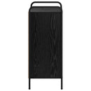 Sideboard Sort eg 97 x 33 x 81 cm Konstrueret træ