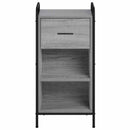 Sideboard Grå Sonoma 97 x 33 x 81 cm Konstrueret træ
