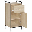 Sideboard Sonoma-eg 97 x 33 x 81 cm Konstrueret træ
