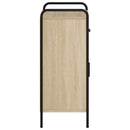 Sideboard Sonoma-eg 97 x 33 x 81 cm Konstrueret træ