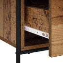 Sideboard Gammelt træ 97 x 33 x 81 cm Konstrueret træ