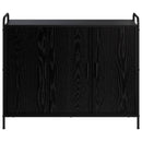 Sideboard Sort eg 97 x 33 x 81 cm Konstrueret træ