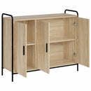 Sideboard Sonoma-eg 97 x 33 x 81 cm Konstrueret træ