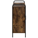 Sideboard Røget eg 97 x 33 x 81 cm Konstrueret træ