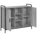 Sideboard Grå Sonoma 97 x 33 x 81 cm Konstrueret træ