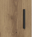 Sideboard Artisan-eg 97 x 33 x 81 cm Konstrueret træ