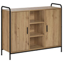 Sideboard Artisan-eg 97 x 33 x 81 cm Konstrueret træ