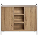 Sideboard Artisan-eg 97 x 33 x 81 cm Konstrueret træ