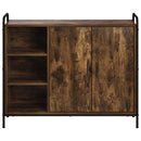 Sideboard Røget eg 97 x 33 x 81 cm Konstrueret træ