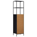 Highboard Sort eg 40 x 33 x 161 cm Konstrueret træ