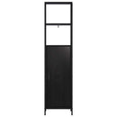 Highboard Sort eg 40 x 33 x 161 cm Konstrueret træ