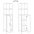 Highboard Sort eg 40 x 33 x 161 cm Konstrueret træ