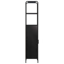 Highboard Sort eg 40 x 33 x 161 cm Konstrueret træ