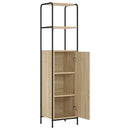 Highboard Sonoma-eg 40 x 33 x 161 cm Konstrueret træ