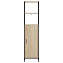 Highboard Sonoma-eg 40 x 33 x 161 cm Konstrueret træ