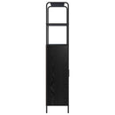 Highboard Sort eg 40 x 33 x 161 cm Konstrueret træ