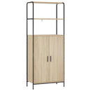 Highboard Sonoma-eg 40 x 33 x 161 cm Konstrueret træ
