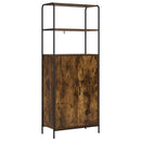 Highboard Røget eg 40 x 33 x 161 cm Konstrueret træ