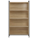Bogskab 55,5 x 33 x 174 cm Konstrueret træ Sonoma-eg