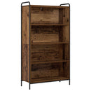 Bogskab 55,5 x 33 x 174 cm Konstrueret træ Gammelt træ