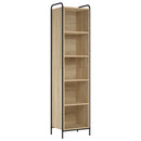 Bogskab 55,5 x 33 x 174 cm Konstrueret træ Sonoma-eg